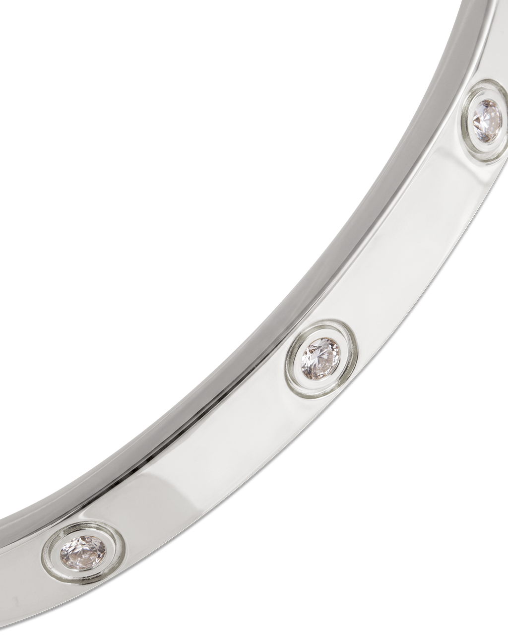 Verona Clear CZ Bangle