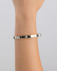 Verona Clear CZ Bangle