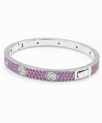 Lumière Amethyst CZ Bangle