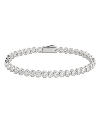 Helene Heart Cut Tennis Bracelet