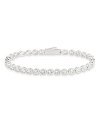 Helene Oval Cut Tennis Bracelet