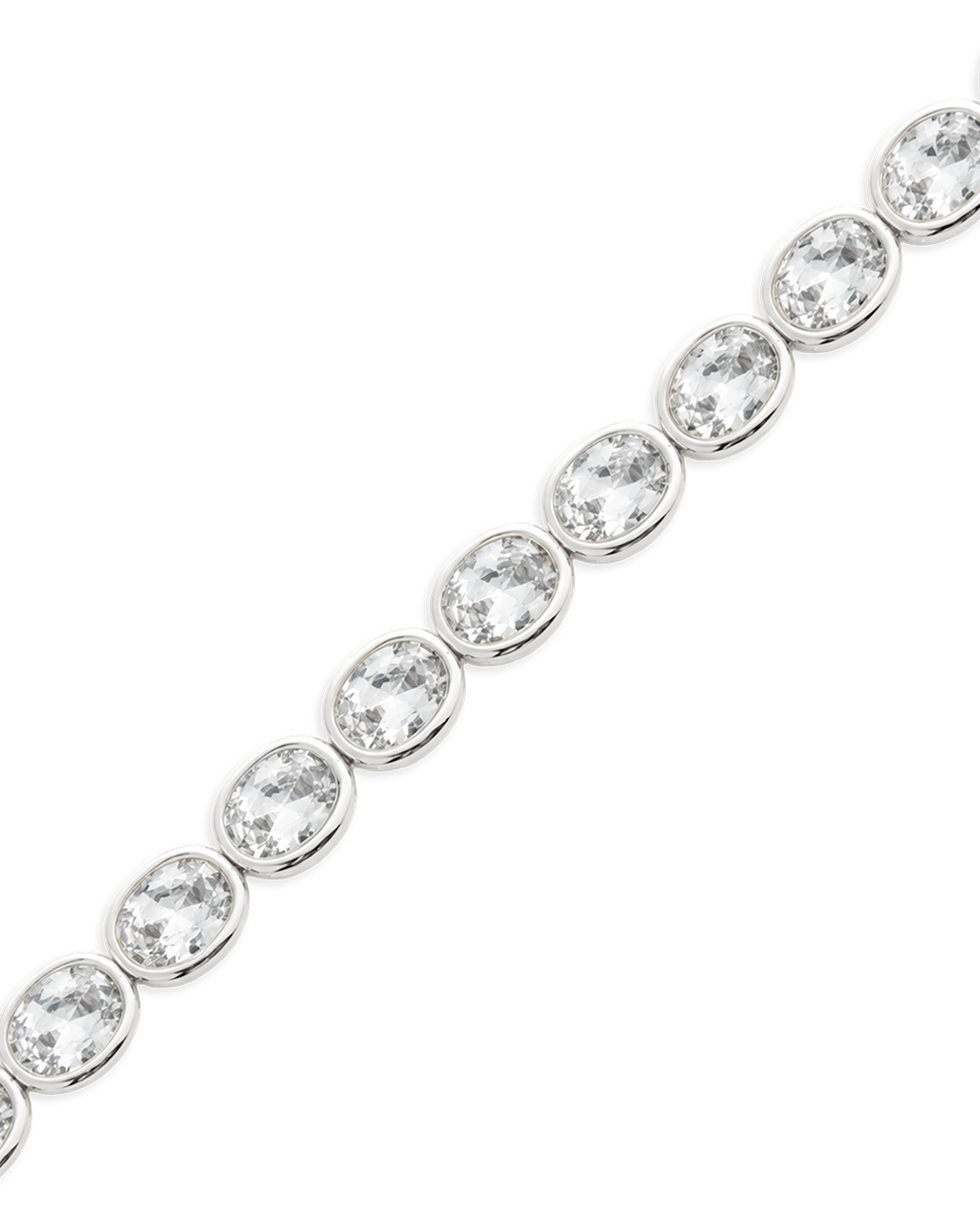 Helene Oval Cut Tennis Bracelet