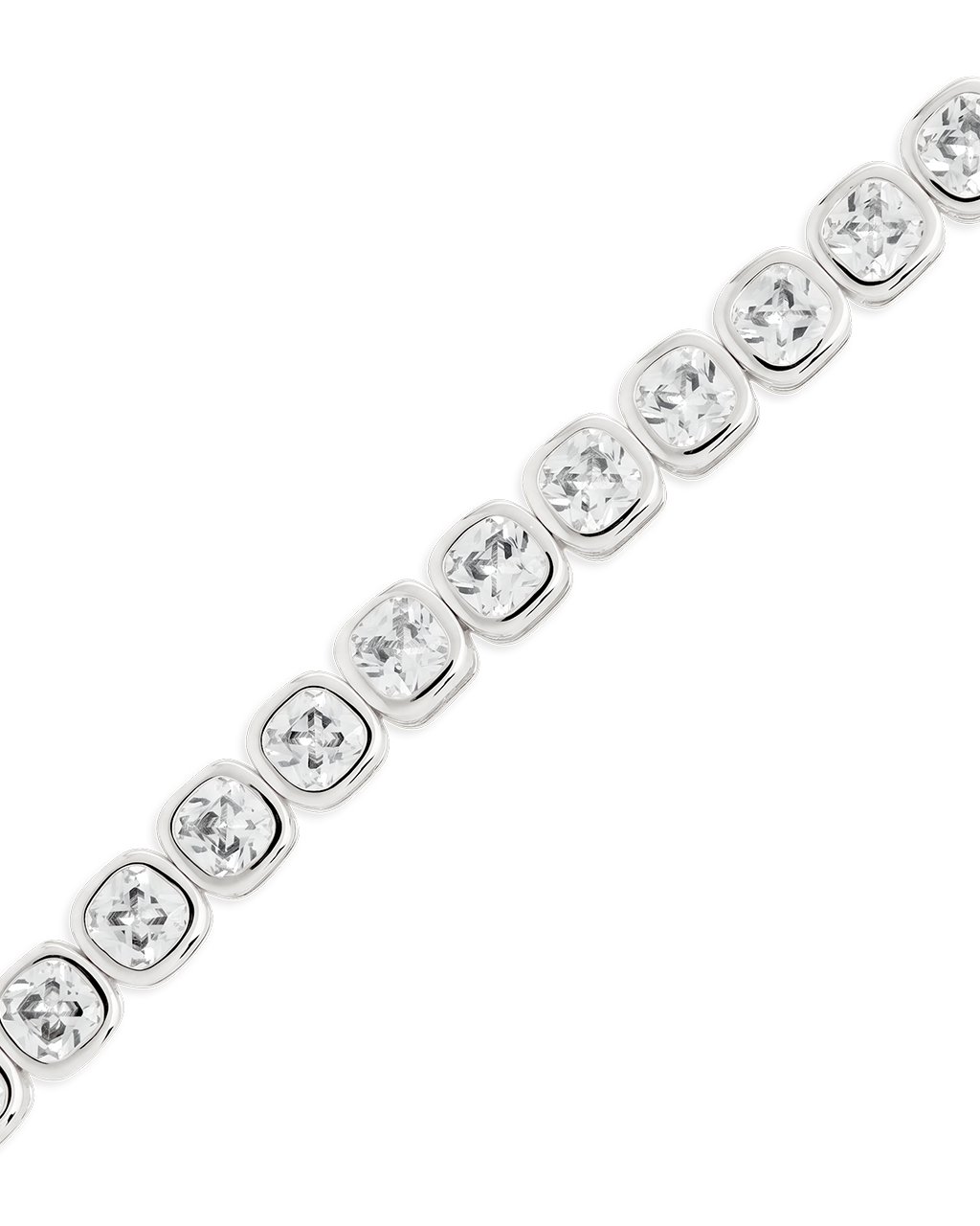 Helene Cushion Cut Tennis Bracelet