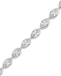 Helene Marquise Cut Tennis Bracelet