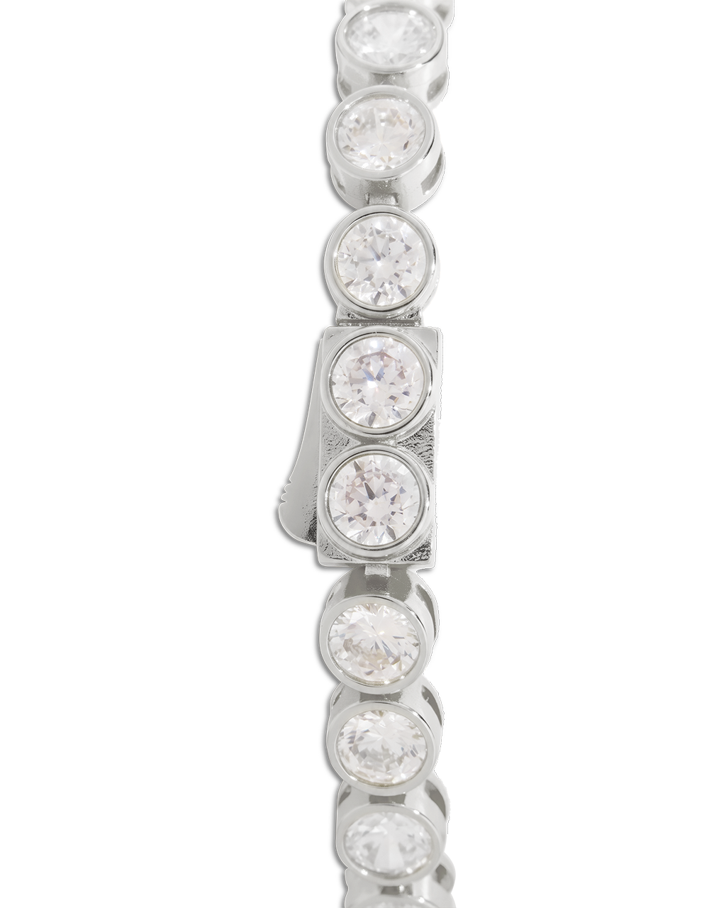 Helene Bezel CZ Tennis Bracelet