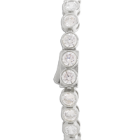Helene Bezel CZ Tennis Bracelet