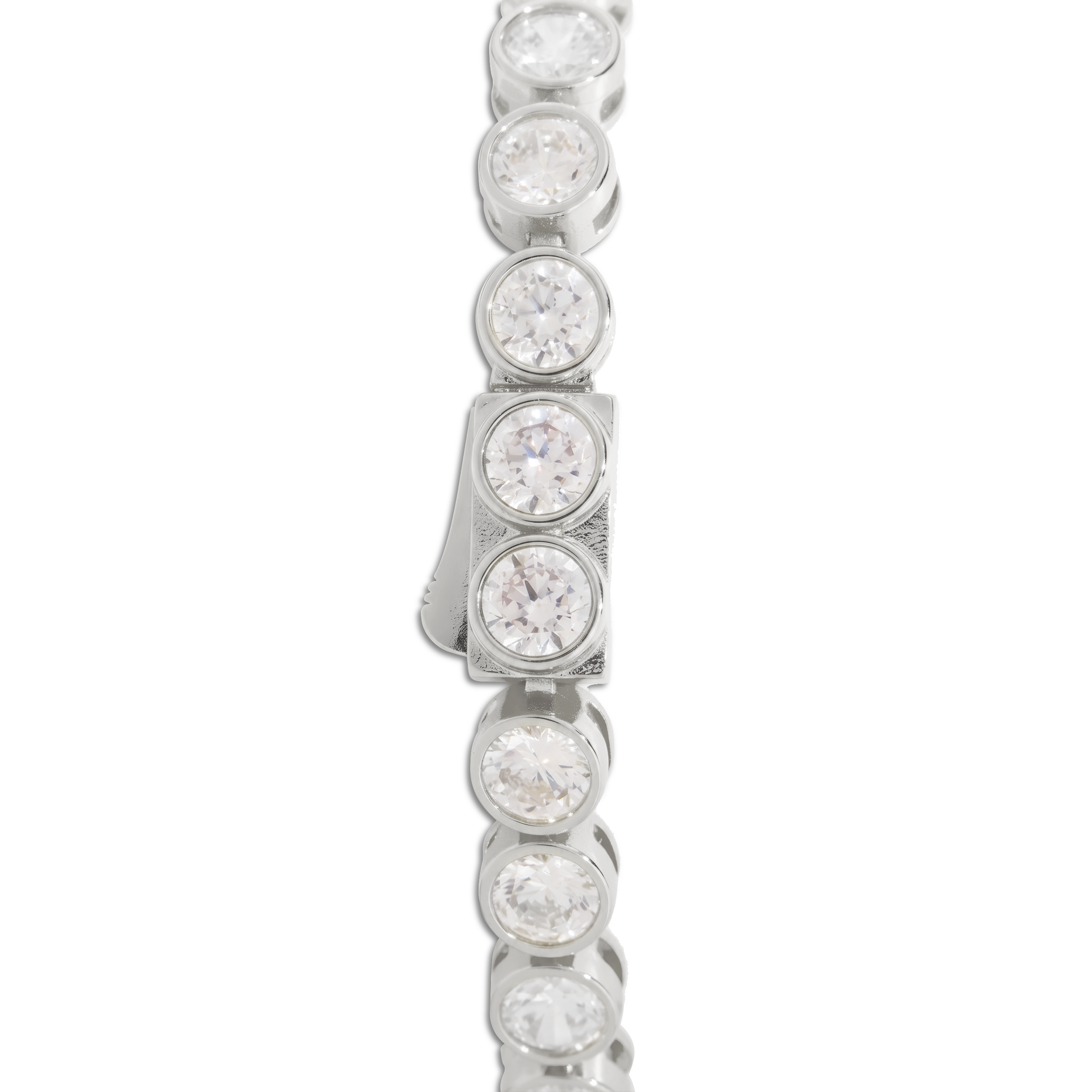 Helene Bezel CZ Tennis Bracelet