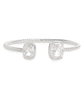 Elongated Cushion Cuff Bangle