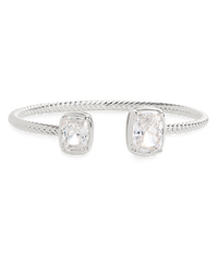 Elongated Cushion Cuff Bangle