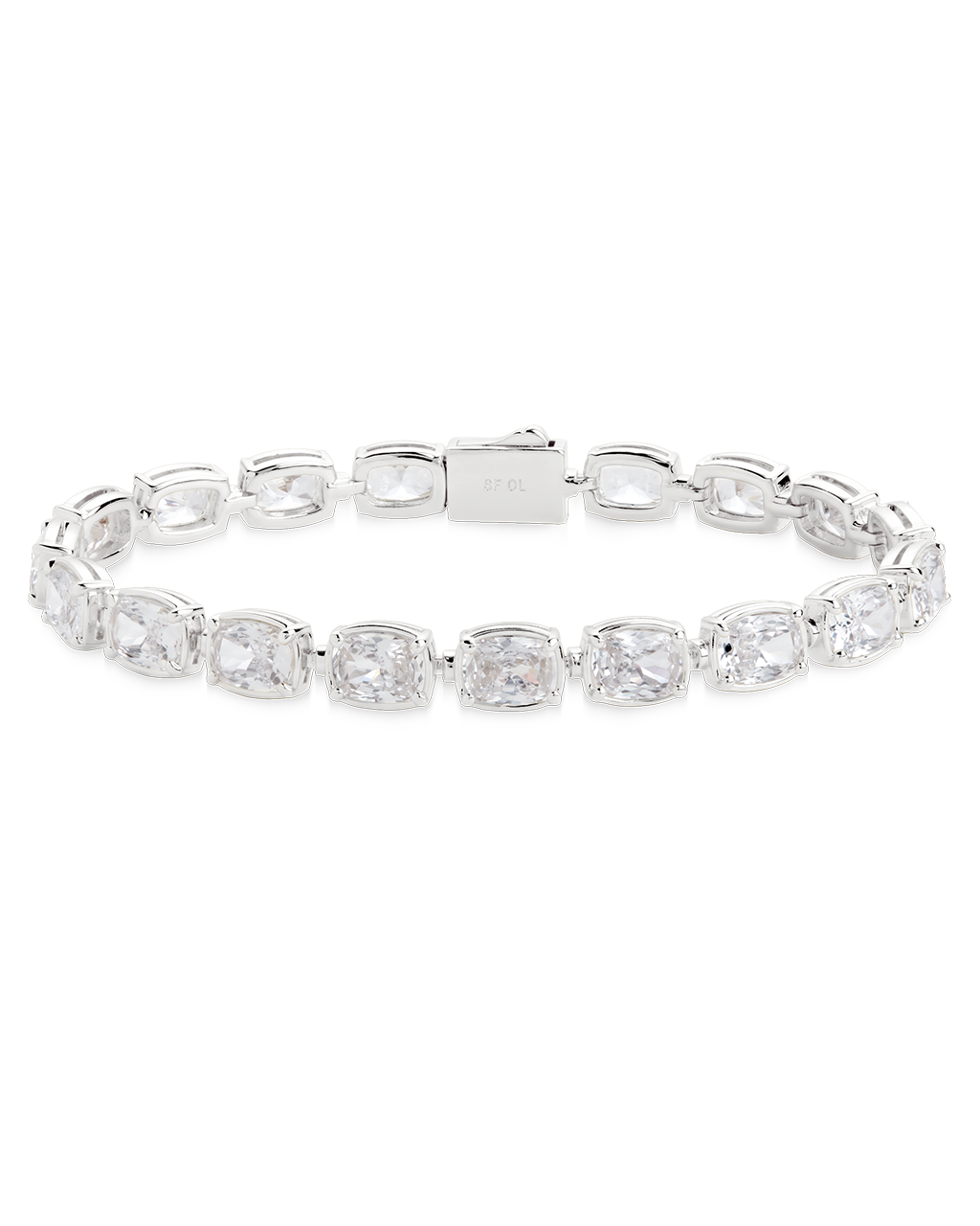 Elongated Cushion Tennis Bracelet