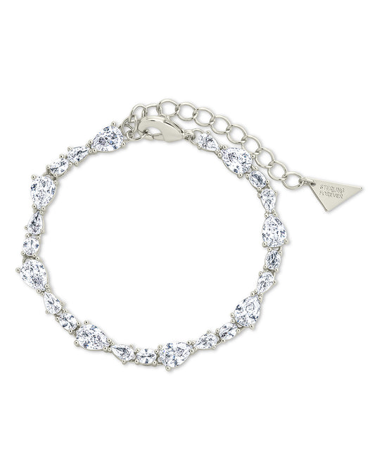 Sterling Silver Wyatt CZ Tennis Bracelet