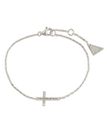 Sterling Silver Kinsey Luxe Cross Accent Bracelet - Sterling Forever