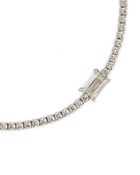 Sterling Silver Kora Solitare Tennis Bracelet