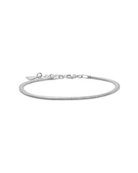 Cami Herringbone Chain Bracelet - Sterling Forever
