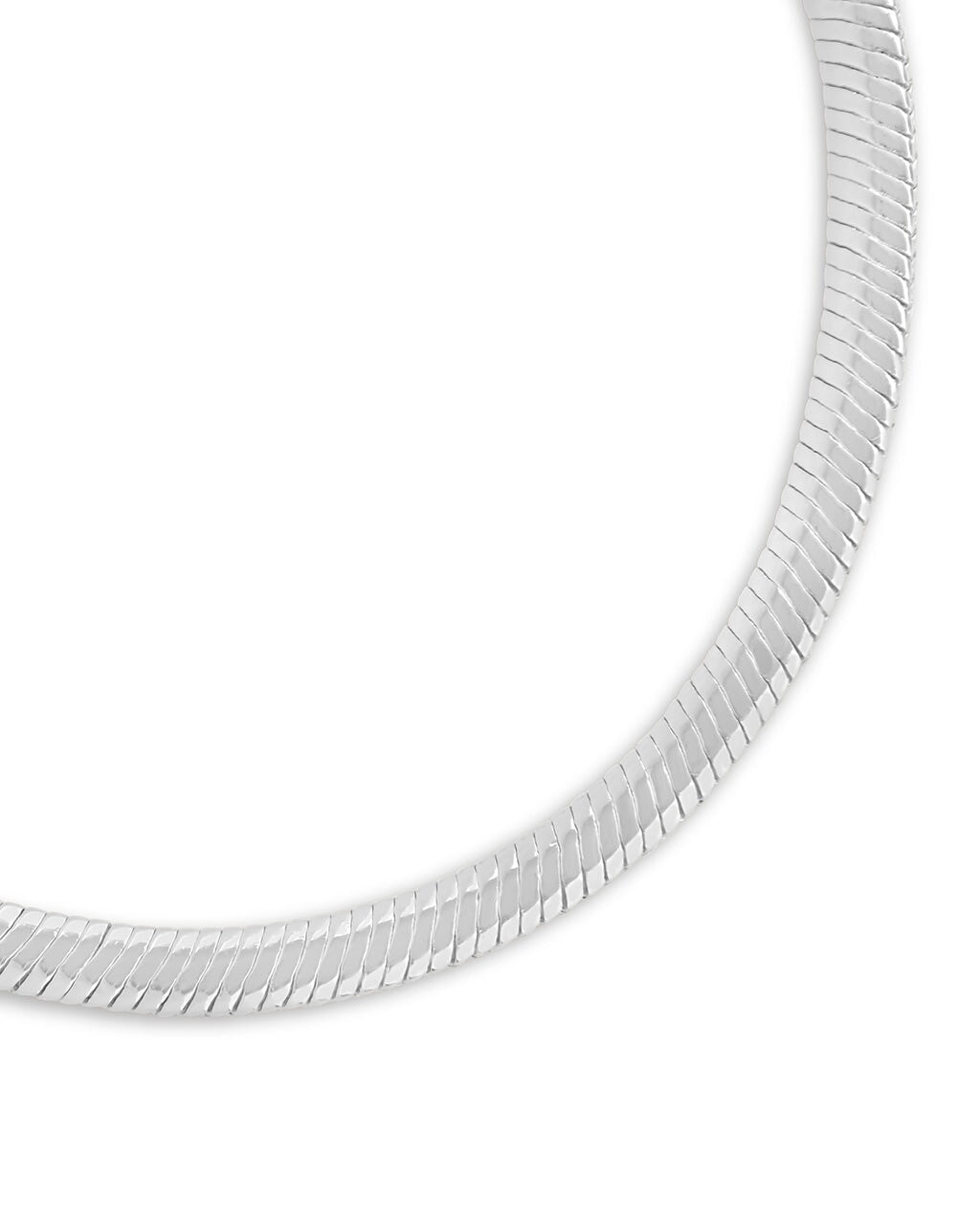Cami Herringbone Chain Bracelet - Sterling Forever