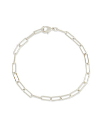 Sylvie Paperclip Chain Bracelet - Sterling Forever