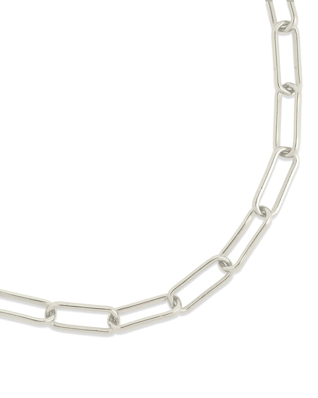 Sylvie Paperclip Chain Bracelet - Sterling Forever