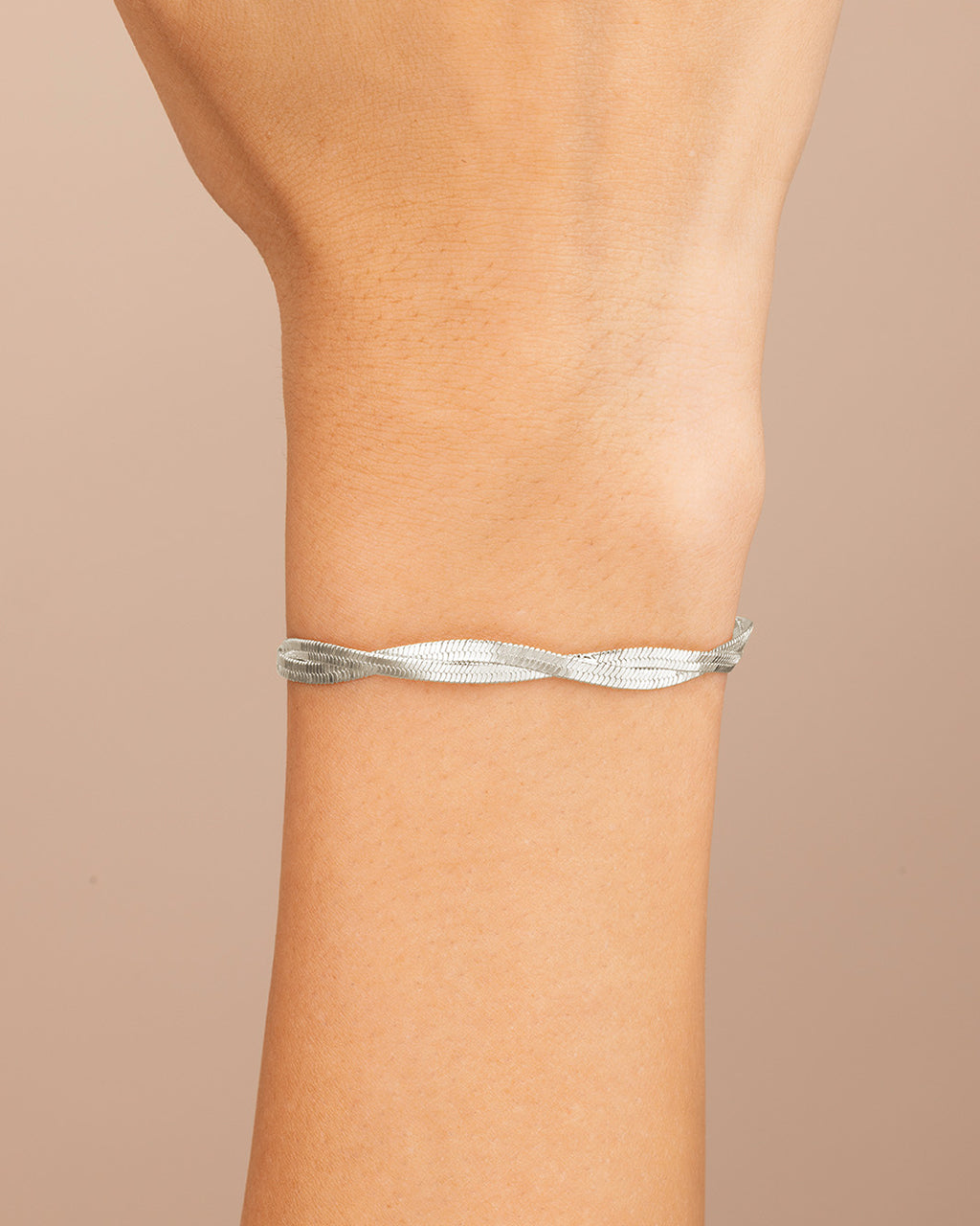 Oakley Braided Herringbone Chain Bracelet