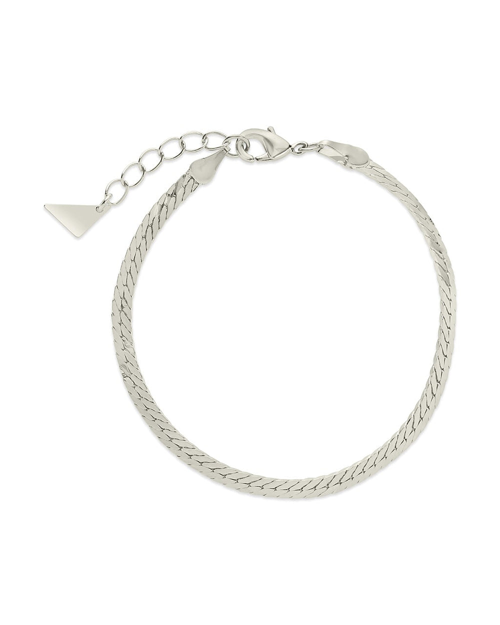 Bentley Chain Bracelet Bracelet Sterling Forever Silver 4.5mm 