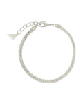 Bentley Flat Herringbone Chain Bracelet - Sterling Forever