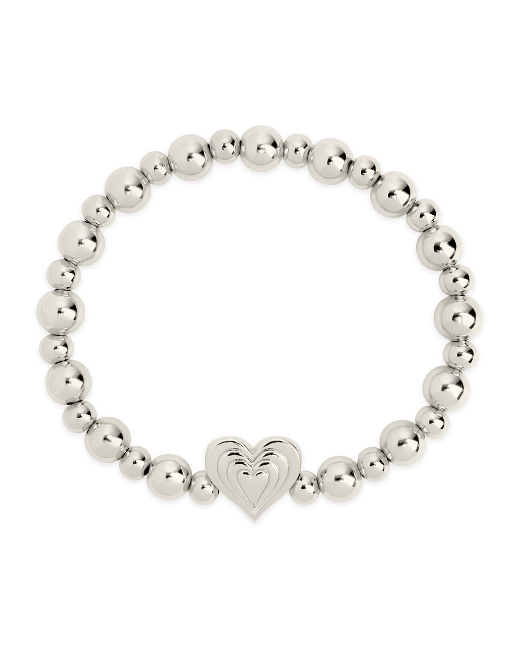 Sterling Silver Linked Hearts Bracelet – Bijou Jewellery