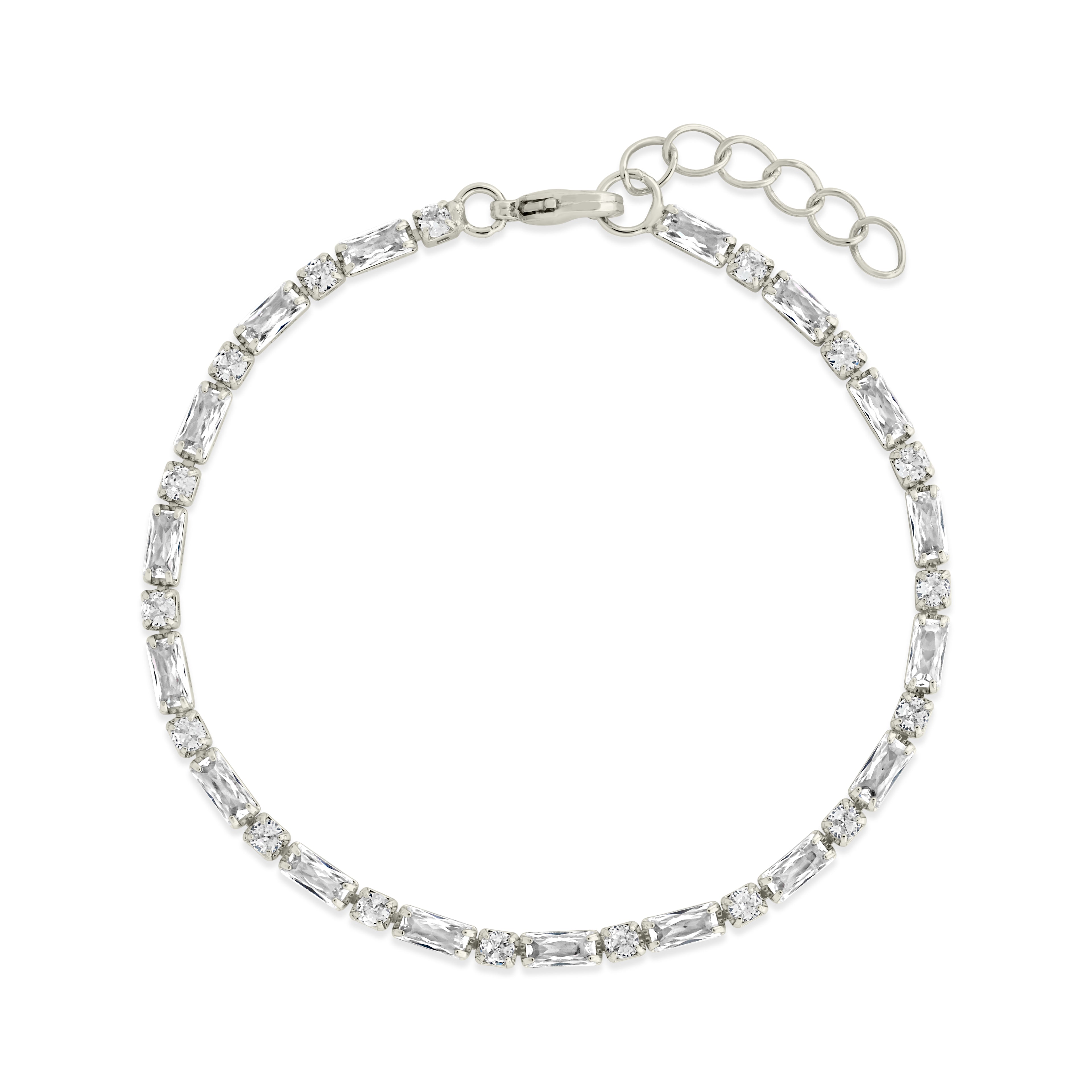Georgia CZ Tennis Necklace & Bracelet Bundle - Sterling Forever