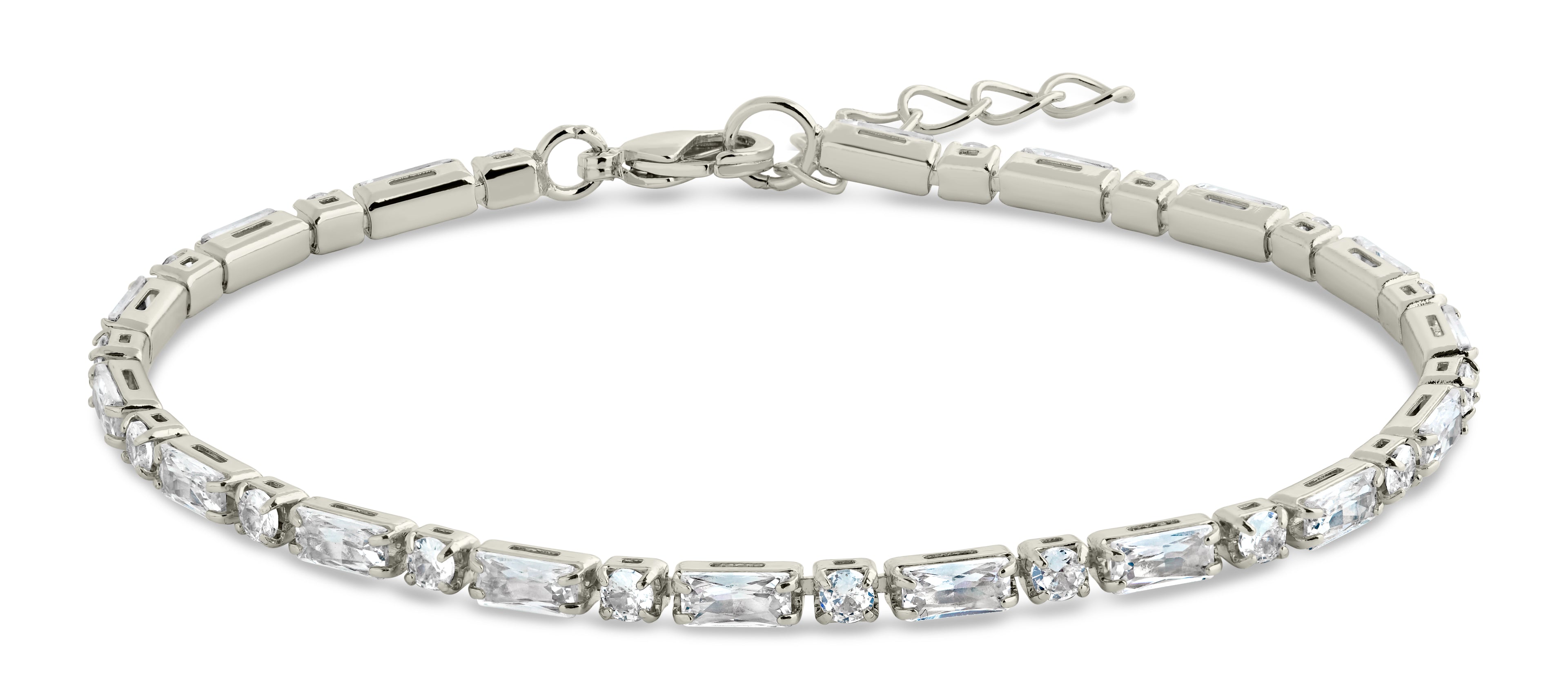 Georgia CZ Tennis Necklace & Bracelet Bundle - Sterling Forever