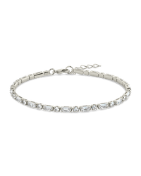 Georgia CZ Tennis Bracelet - Sterling Forever