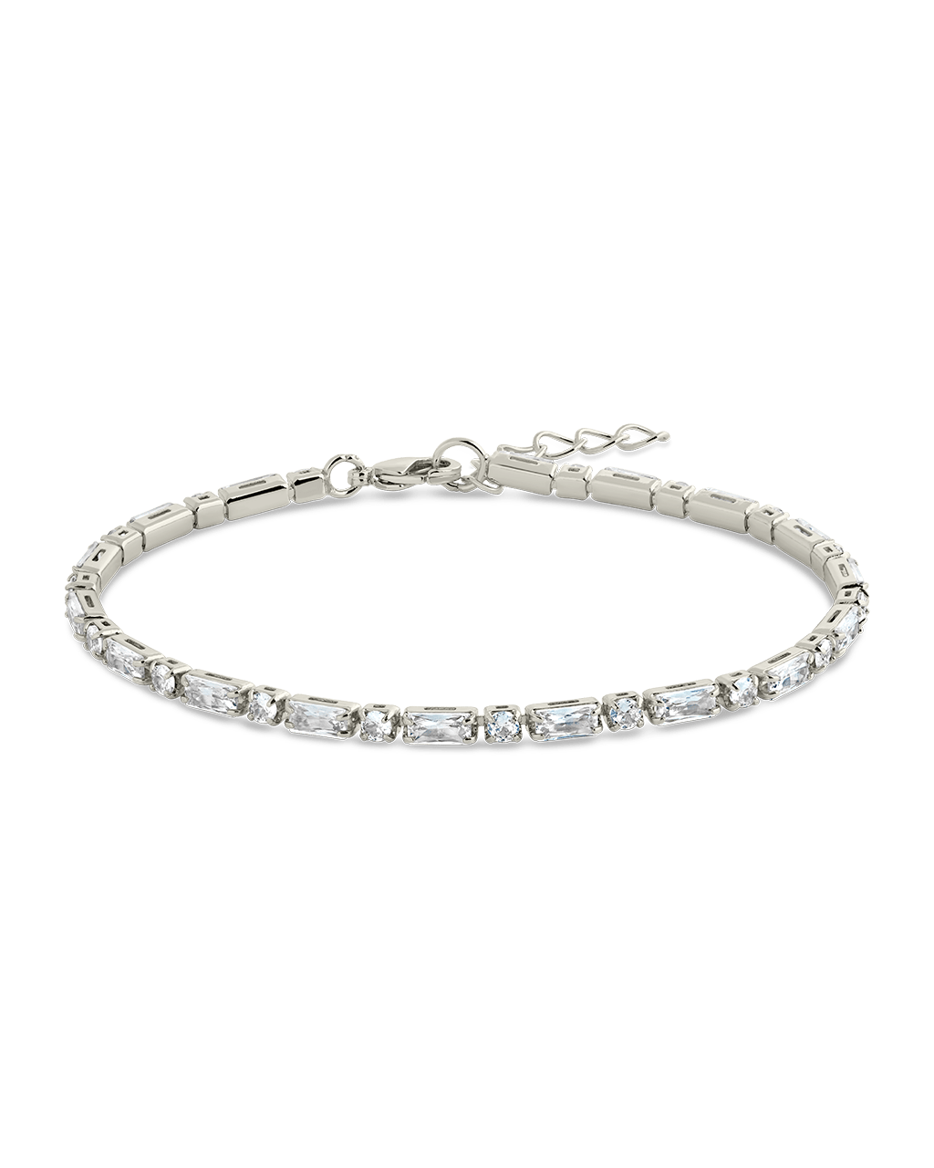Georgia CZ Tennis Bracelet - Sterling Forever