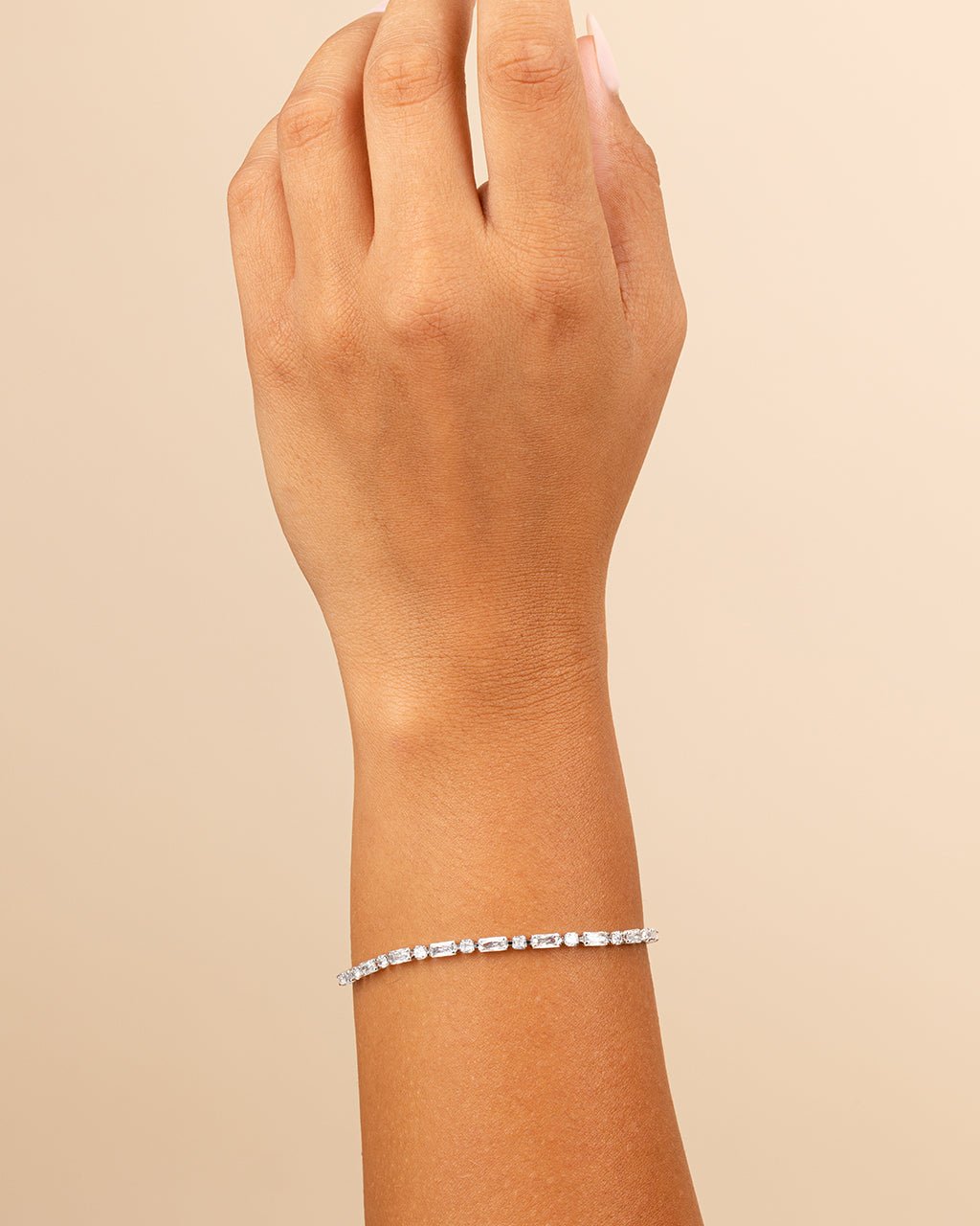 Georgia CZ Tennis Necklace & Bracelet Bundle - Sterling Forever