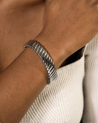 Bethany Ripple Watch Band Bracelet - Sterling Forever