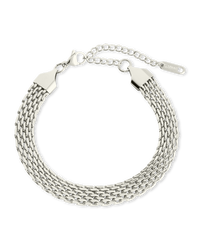 Larken Four Row Chain Link Bracelet