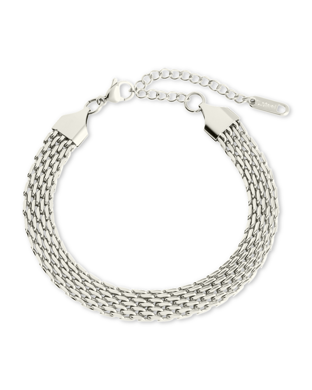 Larken Four Row Chain Link Bracelet