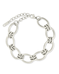 Celia Oval Chain Link Bracelet