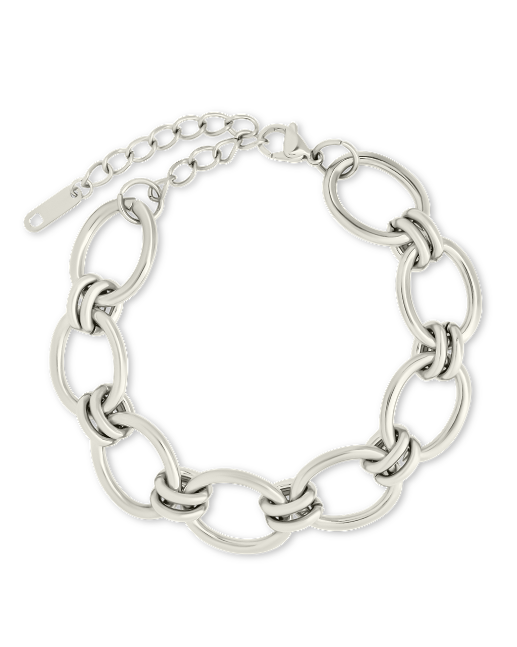 Celia Oval Chain Link Bracelet