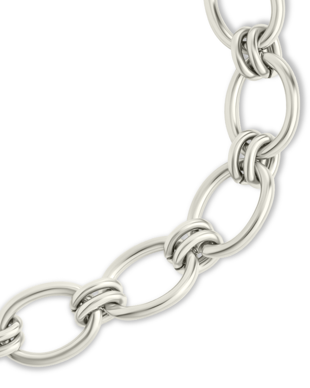 Celia Oval Chain Link Bracelet