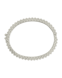 Fern Bubble Textured Bangle