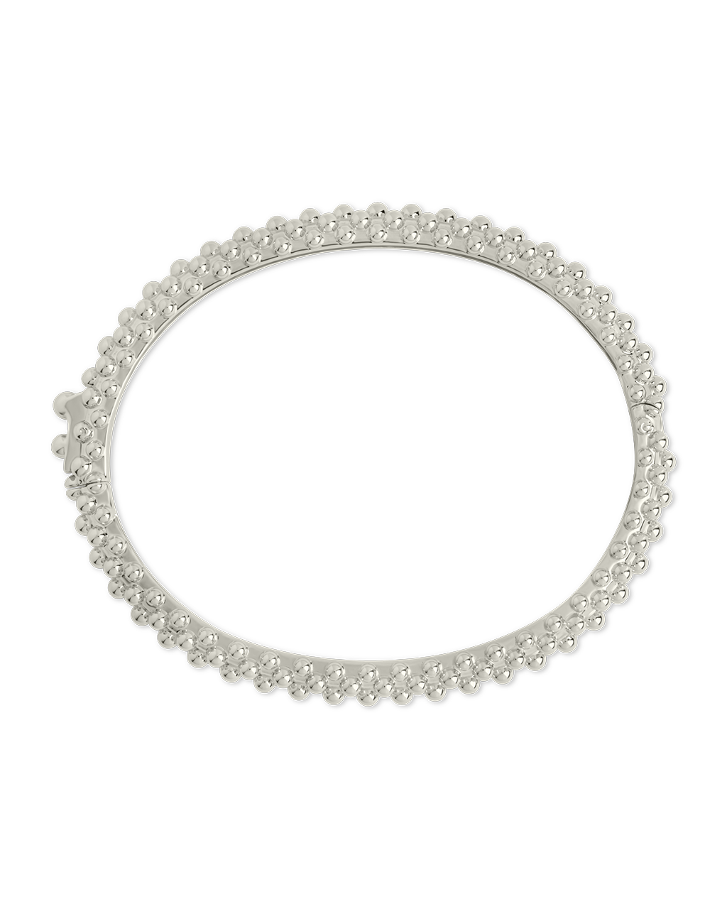 Fern Bubble Textured Bangle