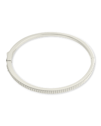 Justine Ribbed Dainty Bracelet - Sterling Forever