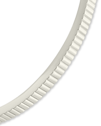 Justine Ribbed Dainty Bracelet - Sterling Forever