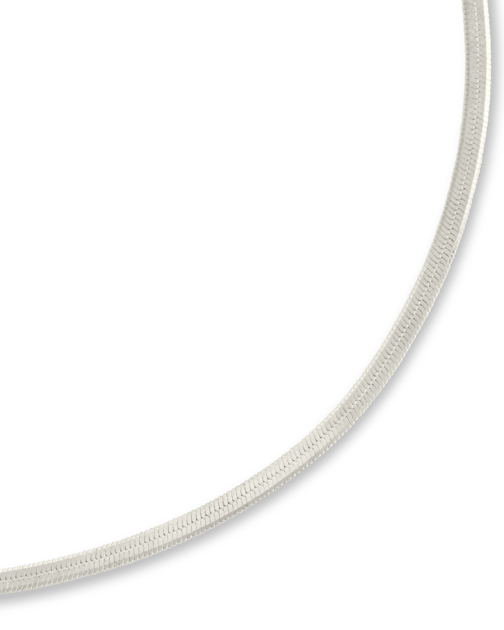 Sterling Silver Herringbone Chain Bracelet - Sterling Forever