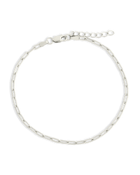 Sterling Silver Paperclip Chain Bracelet - Sterling Forever