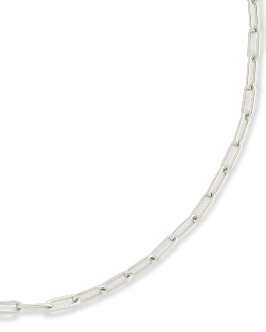 Sterling Silver Paperclip Chain Bracelet - Sterling Forever