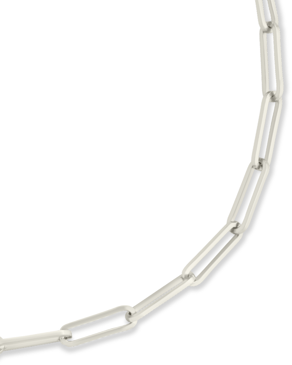 Sterling Silver Paperclip Chain Bracelet - Sterling Forever