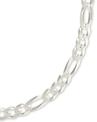 Dainty Sterling Silver Figarro Chain Bracelet - Sterling Forever