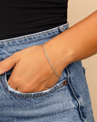 Sterling Silver Annelise Chain Bracelet - Sterling Forever