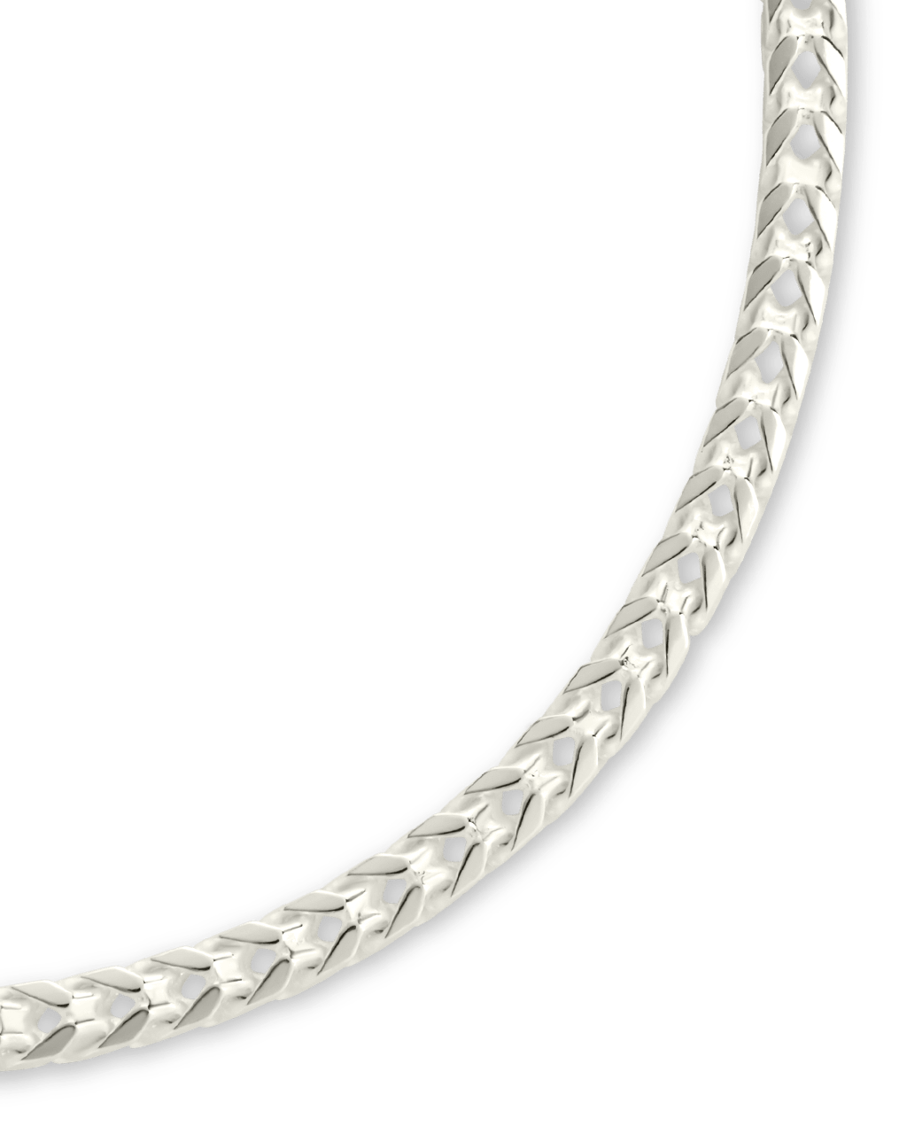Sterling Silver Kira Wheat Chain Bracelet - Sterling Forever