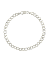 Sterling Silver Malena Cuban Link Chain Bracelet - Sterling Forever