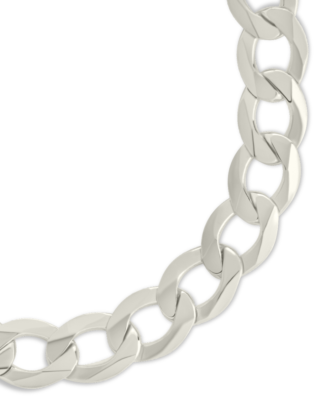 Sterling Silver Malena Cuban Link Chain Bracelet