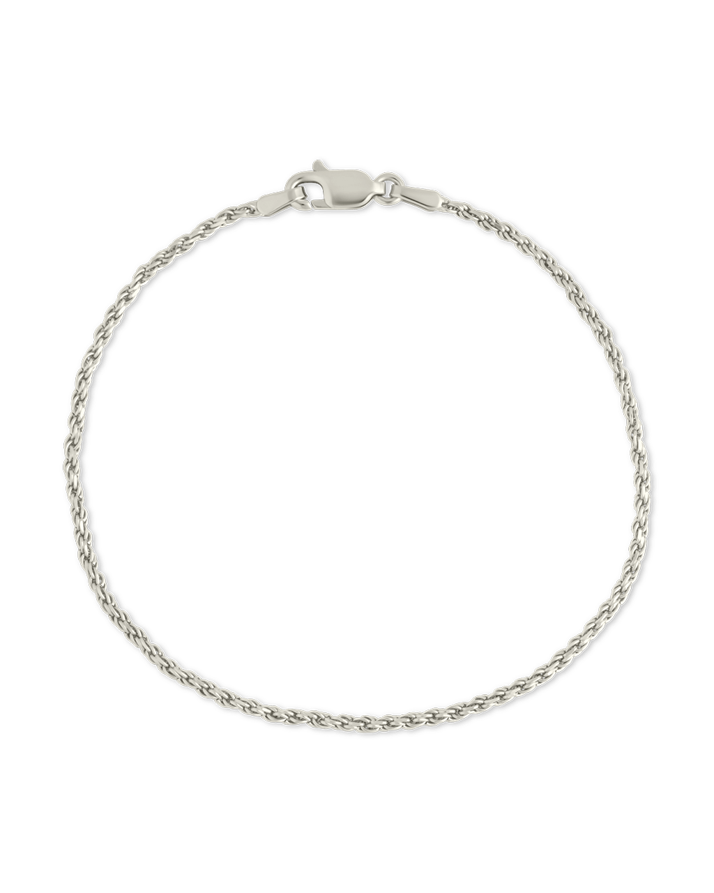 Sterling Silver Belen Dainty Rope Chain Bracelet - Sterling Forever
